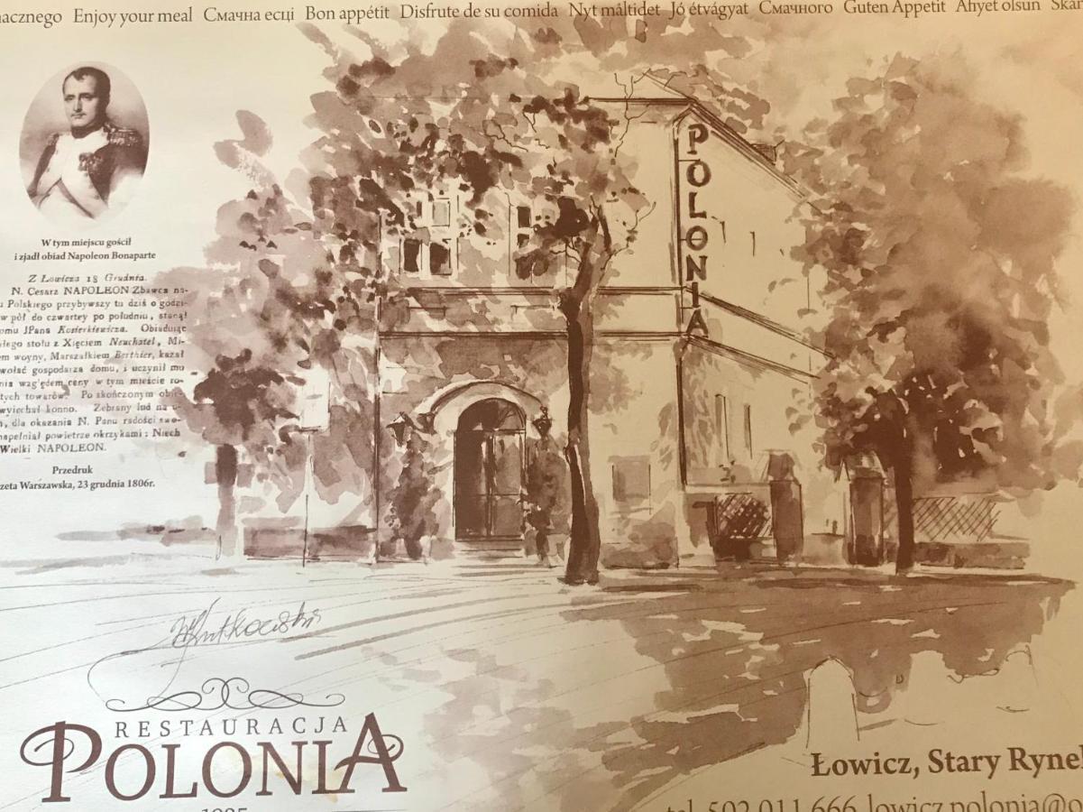Hotelik Polonia Łowicz Kültér fotó